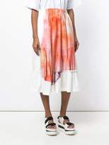 Thumbnail for your product : Comme des Garcons tie dye midi skirt