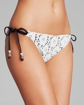 Thumbnail for your product : Lucky Brand Flower Child Tie String Bikini Bottom