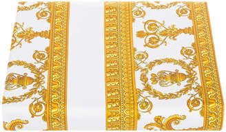 Versace Home - Barocco & Robe Duvet Cover - Super King - White/Gold