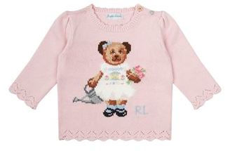 Polo Ralph Lauren Crochet Hem Bear Jumper