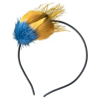 fendi mink headband