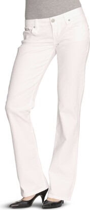 LTB boot Cut Women's Jeans Weiß (White 100) W27/L32 - ShopStyle