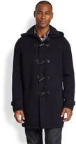 Thumbnail for your product : Vince Textured Wool Toggle Coat