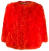 Thumbnail for your product : Yves Salomon 3/4 Sleeved Fur Jacket