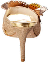 Thumbnail for your product : Sophia Webster Soleil Glitter Leather Sandal