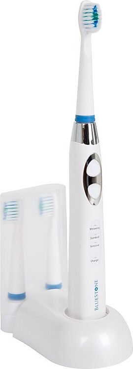 Bluestone Rechargeable Sonic Toothbrush with 10 Toothbrush Heads (M010021)