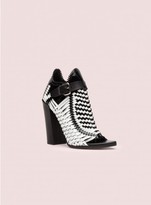 Thumbnail for your product : Proenza Schouler Woven Leather Heel