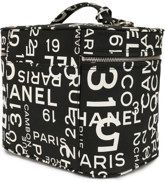 Chanel Pre Owned By Sea cosmetic bag