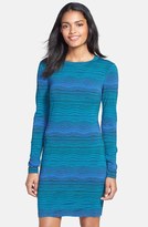 Thumbnail for your product : Trina Turk 'Amira' Chevron Stripe Sweater Dress