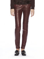 Thumbnail for your product : Gucci Cuffed Leather Pants