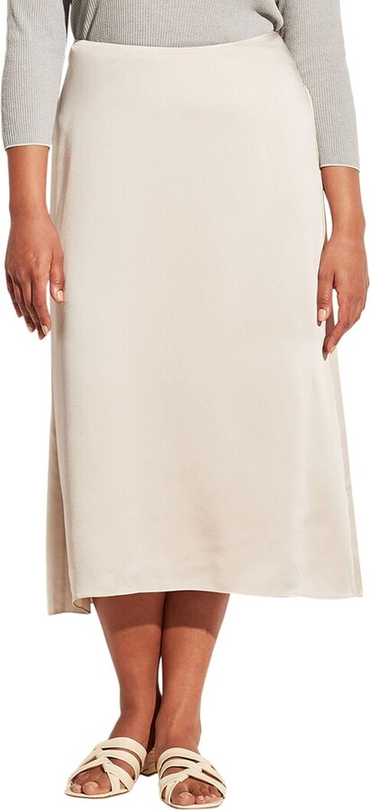 Vince Draped Slip Skirt