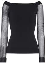 Thumbnail for your product : Roland Mouret Leafield long-sleeved top