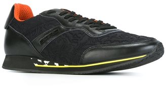 Etro drawings detail sneakers - men - Leather/Nylon/Polyester/rubber - 40