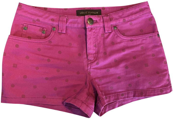 louis vuitton jean shorts