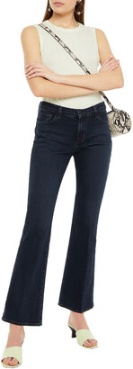 J Brand Sallie mid-rise bootcut jeans