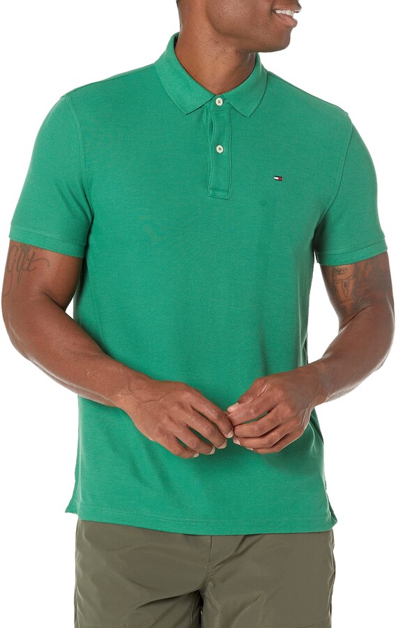 Tommy Hilfiger Green Men's Polos | Shop the world's largest collection of  fashion | ShopStyle