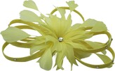 Thumbnail for your product : Finecy In Small Feather Hair Fascinator Headband Wedding and Royal Ascot Races Ladies (Yellow)