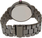 Thumbnail for your product : Betsey Johnson Women's Gunmetal Bracelet Watch 42mm BJ00306-07