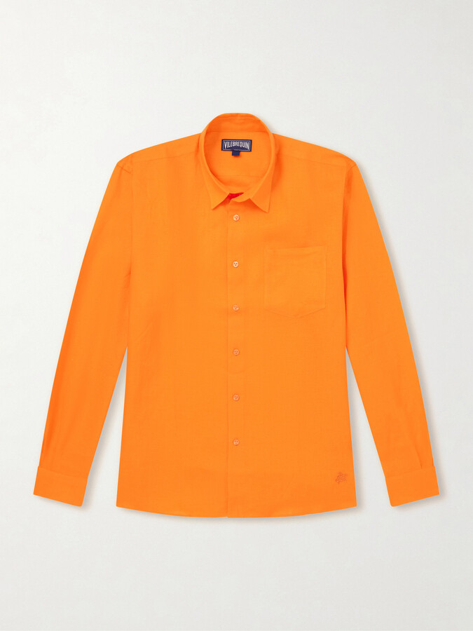 Vilebrequin Caroubis Linen Shirt