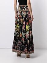 Thumbnail for your product : Camilla Floral-Print Silk Maxi Skirt