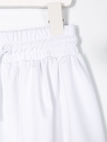 Thumbnail for your product : DKNY Mesh Detail Midi Skirt