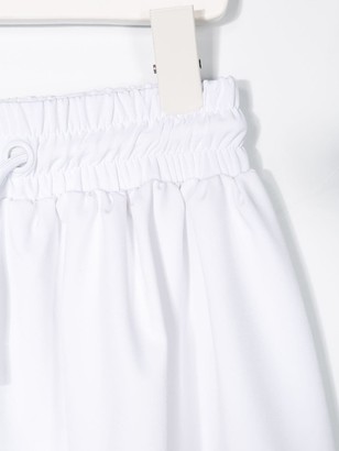 DKNY Mesh Detail Midi Skirt