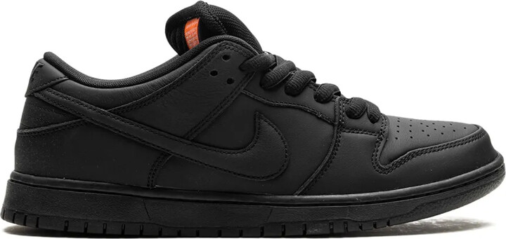 Nike SB Dunk "Triple Black/Orange" sneakers
