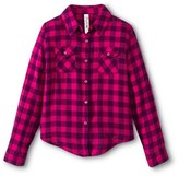 Thumbnail for your product : Cherokee Girls' Button Down Flannel Shirt