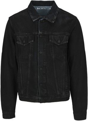 off white jean jacket men