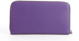 Thumbnail for your product : Givenchy Plum Leather Continental Zip Wallet