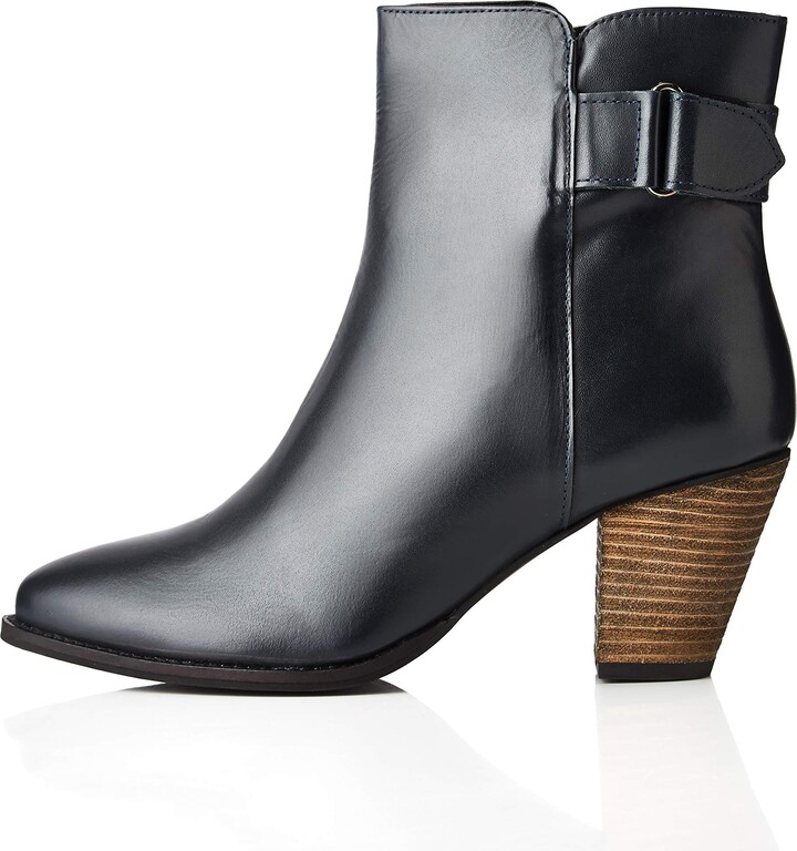 amazon navy ankle boots