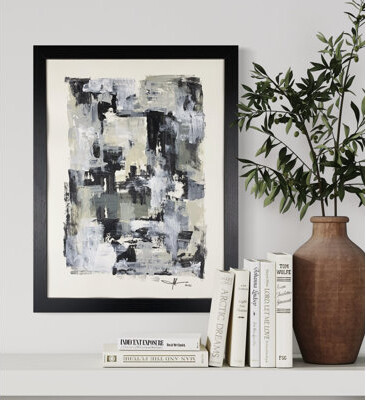 J. Kent Martin One-of-a Kind Original Untitled 111 by J.Kent Martin - Unframed Painting on Paper