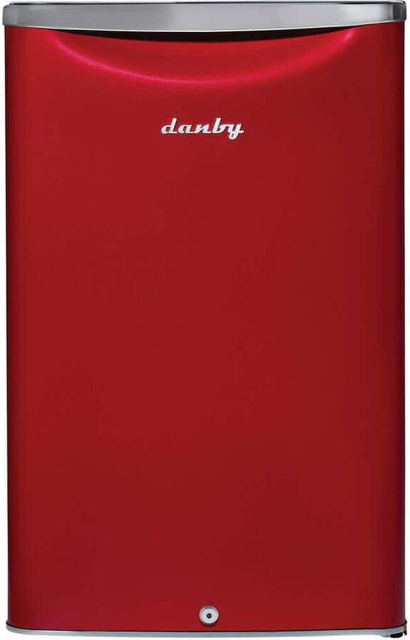 Danby Contemporary Classic 4.4 cu. ft. Mini Fridge in Metallic Red without Freezer