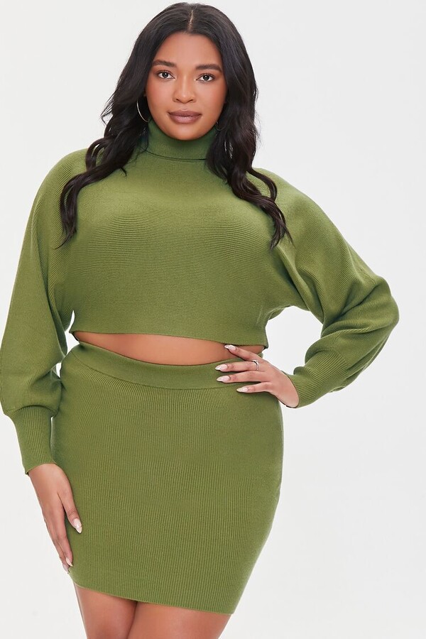 sweater skirt matching set