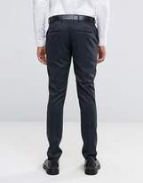 Thumbnail for your product : Selected Suit Trouser With Brushed Tonal Check In Skinny Fit
