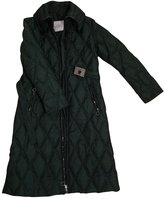 Thumbnail for your product : Moncler Green Polyester Coat