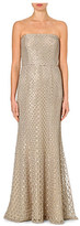 Thumbnail for your product : Oscar de la Renta Embellished strapless gown