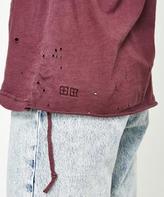 Thumbnail for your product : Ksubi Down And Distressed T-Shirt Merlot