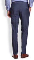 Thumbnail for your product : Saks Fifth Avenue Modern-Fit Mini Check Wool Pants