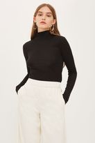 Thumbnail for your product : Topshop Faux leather cropped pants