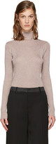 Thumbnail for your product : 3.1 Phillip Lim Pink Lurex Turtleneck