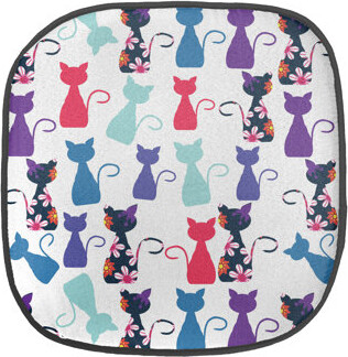 East Urban Home Cat Print Outdoor Seat Cushion