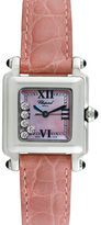 Thumbnail for your product : Chopard Vintage Happy Sport Square Stainless Steel & Diamond Watch, 31mm x 23mm