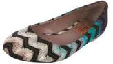 Thumbnail for your product : Missoni Chevron Patterned Flats