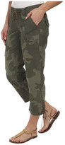 Thumbnail for your product : UNIONBAY Camelia Ruched Camo Crop