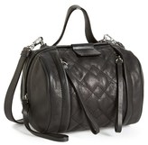 Thumbnail for your product : Marc by Marc Jacobs 'Small Moto Barrel' Quilted Leather Satchel