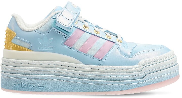 Adidas x Disney Women's Triple Platforum Low Blue/Pink Tint-Gold Metallic -  GZ7005 | Sneaker District