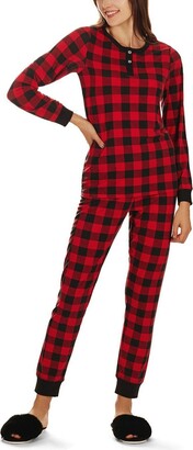 Black Red Plaid Pajamas