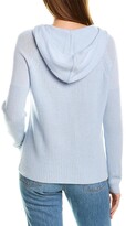 Thumbnail for your product : Forte Cashmere Rib Hooded Cashmere Pullover