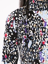 Thumbnail for your product : Sulvam Abstract Print Crop-Top